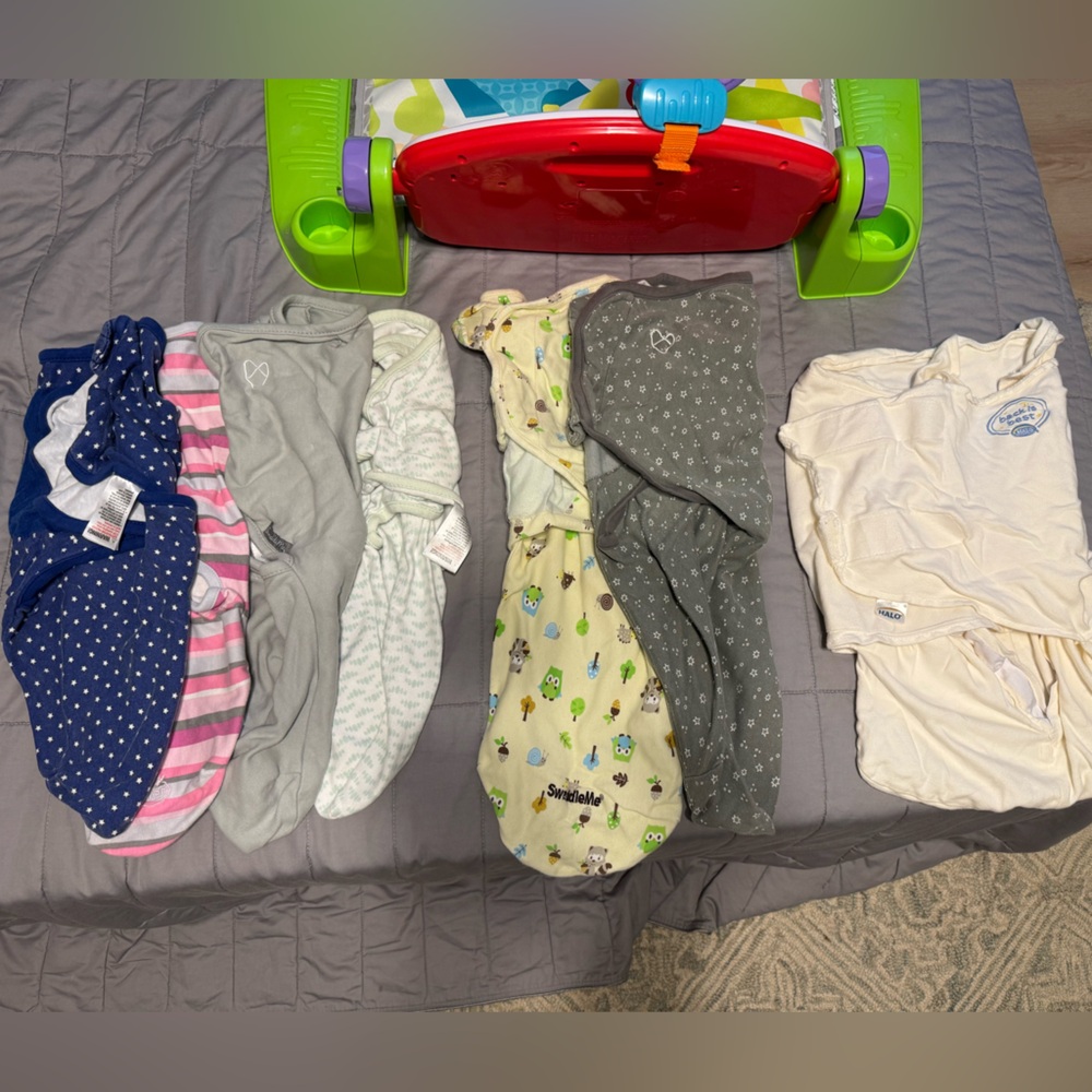 Assorted Baby Swaddle Blankets